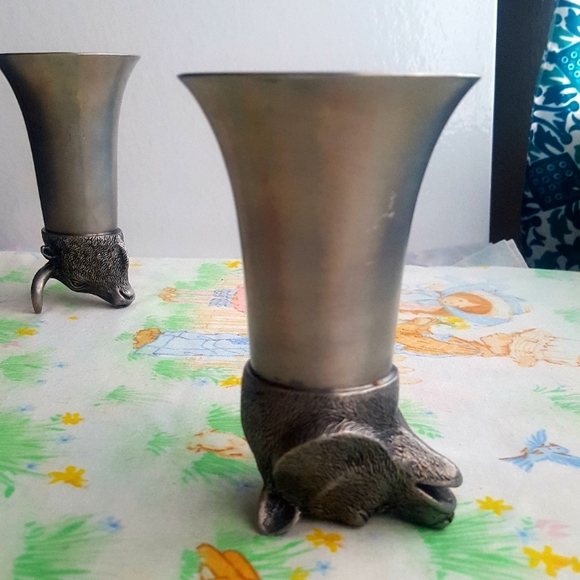 Vintage Bear Stirrup Cup Pewter - Picture 8 of 13